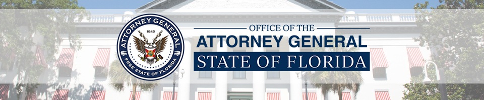 Office of the Attorney General of Florida banner